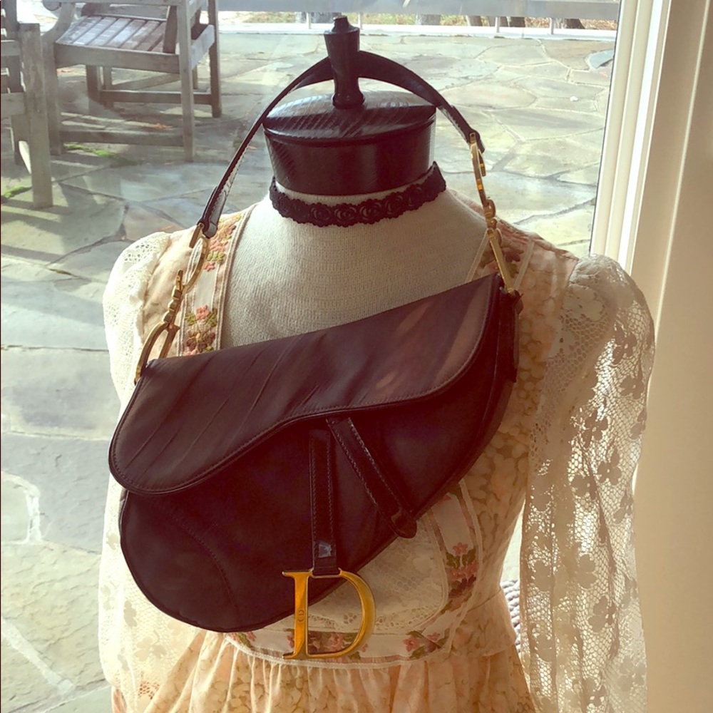Christian Dior saddle bag